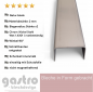 Preview: Edelstahl U Profil blank Preview: Edelstahl U Profil blank